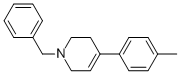 1-Benzyl-4-(4-methylphenyl)tetrahydropyridine CAS#: 13314-67-5