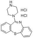 11-（1-哌嗪基） - 二苯并[b，f] [1,4] thiazepine dihydrochloride CAS＃：111974-74-4