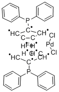 [1,1'-Bis (difenylofosfino) ferrocen] dichloropallad (II) Nr CAS: 72287-26-4