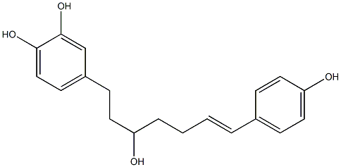 1-(3,4-Dihydroxyphenyl)-7-(4-hydroxyphenyl)hept-6-en-3-ol CAS#: 1206788-61-5