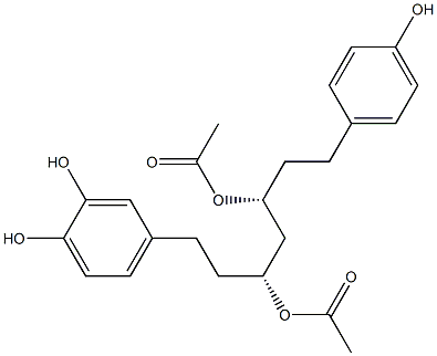 1-(3,4-Dihydroxyphenyl)-7-(4-hydroxyphenyl)heptane-3,5-diyl diacetate CAS#: 1269839-26-0