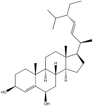 StigMasta-4,22-diene-3β,6β-diol CAS#: 167958-89-6