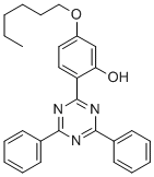 2-(4,6-Diphenyl-1,3,5-triazin-2-yl)-5-[(hexyl)oxy]-phenol CAS#: 147315-50-2