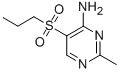 2-METHYL-5-(PROPYLSULFONYL)PYRIMIDIN-4-AMINE CAS#: 175202-09-2