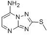 2-(METHYLTHIO)[1,2,4]TRIAZOLO[1,5-A]PYRIMIDIN-7-AMINE CAS#: 113967-74-1