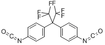 2,2-BIS(4-ISOCYANATOPHENYL)HEXAFLUOROPROPANE CAS#: 10224-18-7