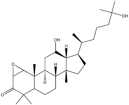 (20S,24R)-12β,25-Dihydroxy-20,24-epoxydammarane-3-one CAS#: 25279-15-6