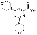 2,6-DIMORPHOLIN-4-YLPYRIMIDINE-4-KARBOKSİLİK ASİT CAS #: