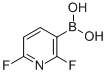 2,6-Difluoropyridine-3-boronic acid N ° CAS: 136466-94-9