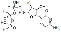 [[[[(2S,3S,4R,5R)-5-(4-amino-2-oxo-pyrimidin-1-yl)-3,4-dihydroxy-oxola n-2-yl]amino]oxy-hydroxy-phosphoryl]oxy-hydroxy-phosphoryl]oxyphosphon ic acid CAS#: 2226-74-6