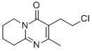 3-(2-Chloroethyl)-6,7,8,9-tetrahydro-2-methyl-4H-pyrido[1,2-a]pyrimidin-4-one CAS#: 63234-80-0