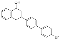 3-(4'-Bromo[1,1'-biphenyl]-4-yl)-1,2,3,4-tetrahydro-1-naphthalenol CAS#: 56181-82-9