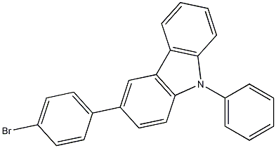 3-(4-bromophenyl)-N-phenylcarbazole CAS#: 1028647-93-9