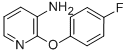 3-AMINO-2-(4-FLUOROPHENOXY)PYRIDINE CAS#: 175135-64-5