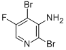 3-AMINO-2,4-DIBROMO-5-FLUOROPYRIDINE CAS#: 884494-90-0