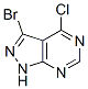 3-BROMO-4-CHLORO-1H-PYRAZOLO[3,4-D]PYRIMIDINE CAS#: 90914-41-3