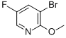 3-BROMO-5-FLUORO-2-METHOXYPYRIDINE CAS#: 884494-81-9