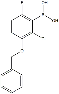 3-(Benzyloxy)-2-chloro-6-fluorophenylboronic acid CAS#: 957062-67-8