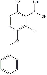 3-(Benzyloxy)-6-bromo-2-fluorophenylboronic acid CAS#: 957035-10-8