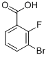 3-Bromo-2-florobenzoik asit CAS #: 161957-56-8