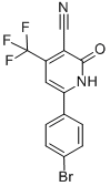 3-Cyano-4-trifluoromethyl-6-(4''-bromophenyl)pyridine-2-one CAS#: 32801-22-2