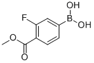 3-FLUORO-4-METHOXYCARBONYLPHENYLBORONIC ASAM CAS #: 505083-04-5