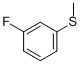 3-FLUOROTHIOANISOLE CAS#: 658-28-6