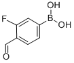 3-Fluoro-4-formylphhenylboronic অ্যাসিড CAS #: 248270-25-9