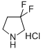 3,3-DIFLUOROPYRROLIDINE HYDROCHLORIDE CAS # : 163457-23-6 (XNUMX-XNUMX-XNUMX)