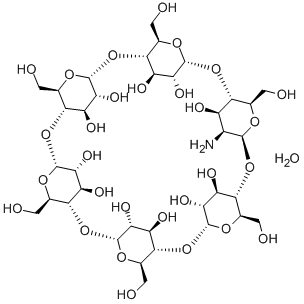 3A-Amino-3A-deoxy-(2AS,3AS)-alpha-cyclodextrin Hydrate CAS#: 121916-94-7