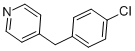 4-(4-CHLOROBENZYL)PYRIDINE CAS#: 4409-11-4