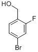 ÁLCOOL 4-BROMO-2-FLUOROBENZILO CAS #: 188582-62-9