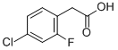 حمض 4-CHLORO-2-FLUOROPHENYLACETIC CAS رقم: 194240-75-0