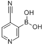 4-CYANOPYRIDIN-3-YLBORONIC ACID CAS#: 874290-90-1