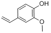 4-Hydroxy-3-methoxystyrene CAS#: 7786-61-0