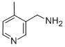 (4-METHYLPYRIDIN-3-YL)METHYLAMINE CAS#: 1443-42-1