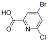 4-bromo-6-chloropicolinic acid CAS#: 1060805-66-4