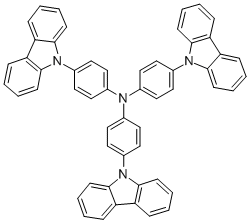 4,4',4''-Tris(carbazol-9-yl)-triphenylamine CAS#: 139092-78-7