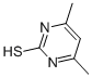 4,6-Dimethyl-2-mercaptopyrimidine CAS#: 22325-27-5