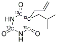 5-ALLYL-5-ISOBUTYLBARBITURIC ACID-RING-13C4 CAS#: