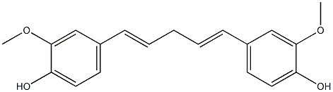 1,5-Bis(4-hydroxy-3-Methoxyphenyl)penta-1,4-diene CAS#: 63644-68-8