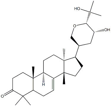 (13α,14β,17α,20S,23R,24S)-21,24-Epoxy-23,25-dihydroxy-5α-lanost-7-en-3-one CAS#: 6985-35-9