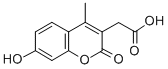 7-HYDROXY-4-METHYL-3-COUMARINYLACETIC ACID CAS#: 5852-10-8