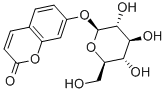 GLUCOSIDE DE 7-HYDROXYCOUMARIN CAS #: 93-39-0