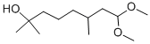 8,8-Dimethoxy-2,6-dimethyloctan-2-ol CAS#: 141-92-4