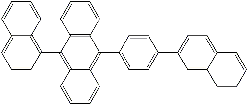 9-(1-naphthalenyl)-10-(4-(2-naphthalenyl)phenyl)anthracene CAS#: 1026768-26-2