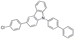 9-[1,1'-Biphenyl]-4-yl-3-(4-chlorophenyl)-9H-carbazole CAS#: 1219821-48-3