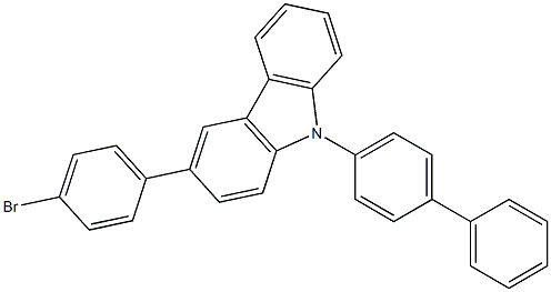 9-Biphenyl-4-yl-3-(4-broMo-phenyl)-9H-carbazole CAS#: