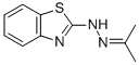 ACETONE-BENZOTHIAZOLYL-2-HYDRAZONE No CAS: 6277-26-5