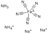 AMMONIUM DISODIUM PENTACYANOAMMINEFERRATE(II) CAS#: 36682-41-4